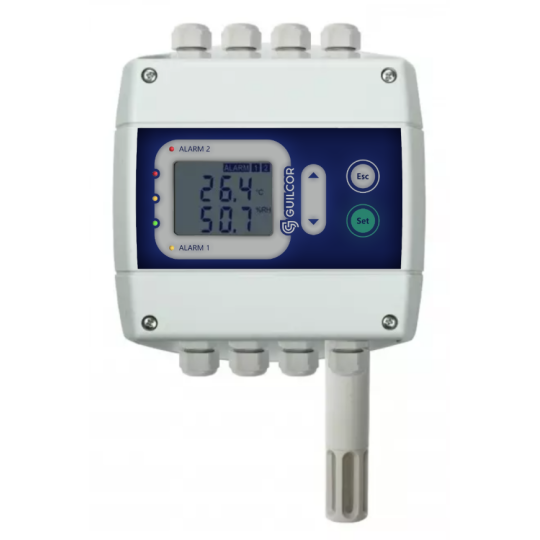 Temperature and humidity controller with RS485 output