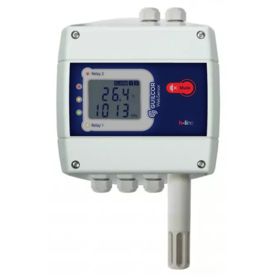 Barômetro higrômetro termômetro - interface Ethernet