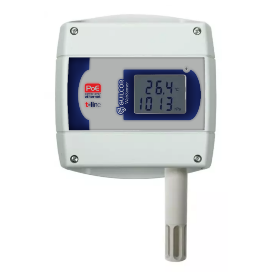 Web sensor - Thermometer - Hygrometer - Barometer with Ethernet interface