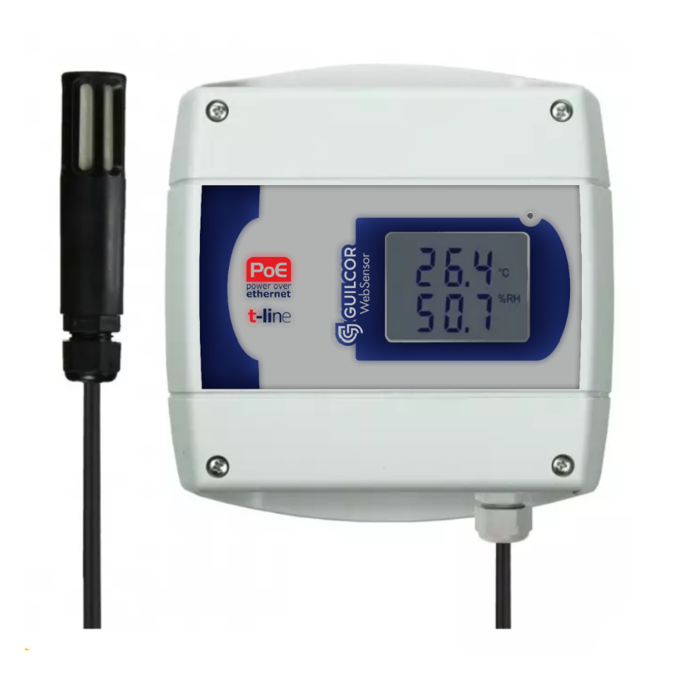 Web sensor - Hygrometer - Thermometer with Ethernet interface