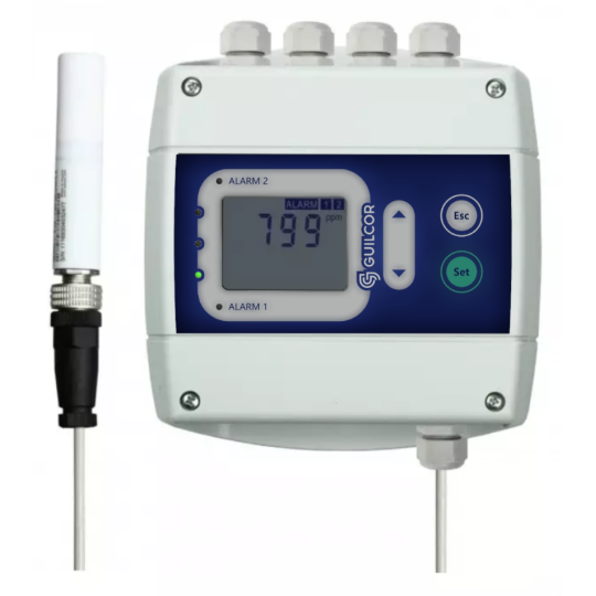 CO2 concentration regulator with RS485 and remote sensor