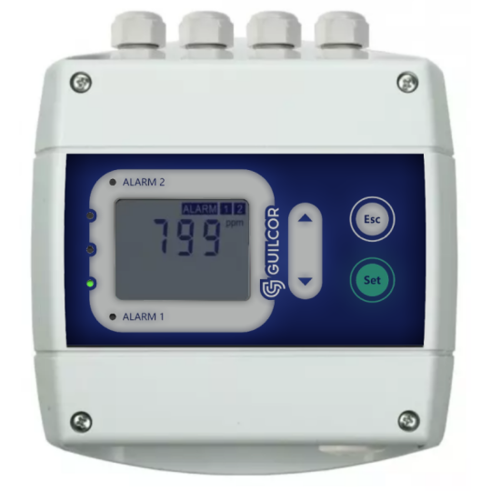 Régulateur de concentration de CO2 avec RS485