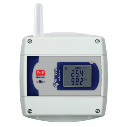 Capteur de température et de CO2 sans fil IoT, Sigfox