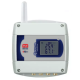 Sensore di temperatura wireless IoT per 4 sonde Pt1000 esterne, connettori CINCH, Sigfox