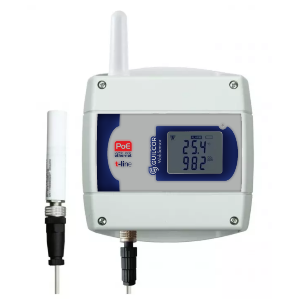 Drahtloser IoT-Temperatur-, Atmosphärendruck- und CO2-Sensor, Sigfox
