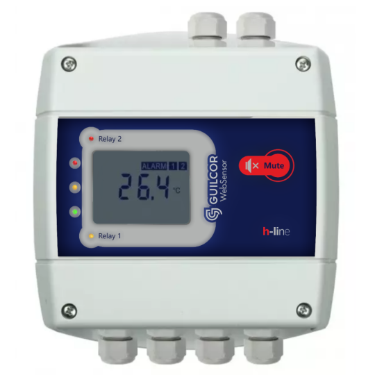 Thermomètre avec interface Ethernet et relais