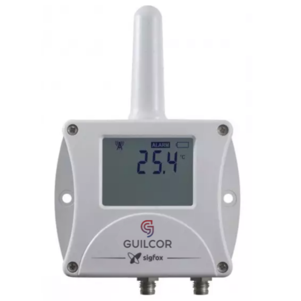 Sensor de temperatura duplo com transmissor sem fio IoT Sigfox