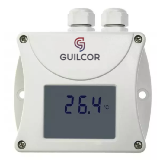 Temperature transmitter with RS232 interface