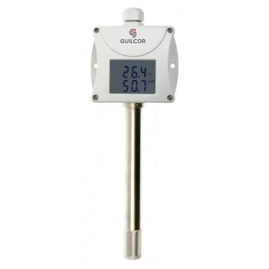 Sonde de température et d'humidité axial pour conduit - Sortie 4-20mA