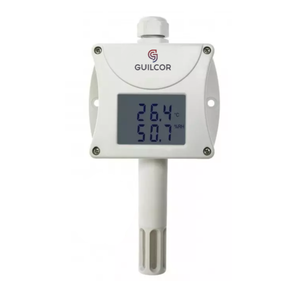 Indoor and outdoor temperature and humidity probe with 4-20mA output