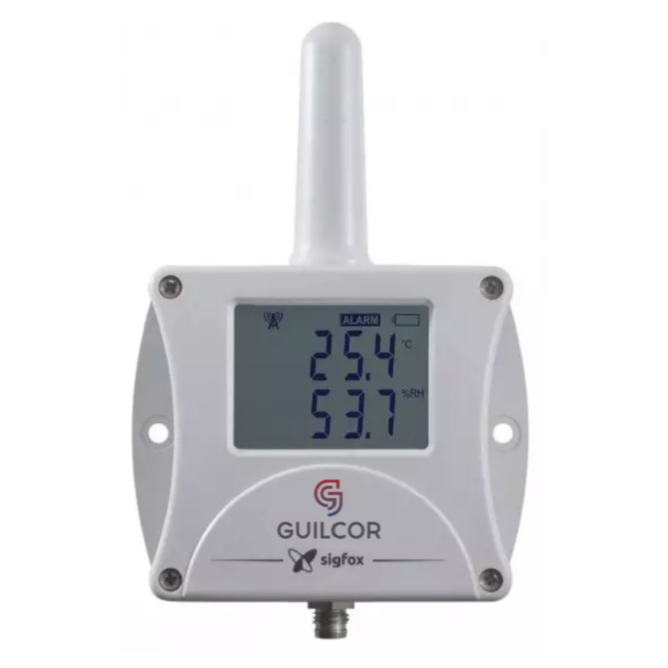 Draadloze thermometer, hygrometer met externe sonde, Sigfox IoT