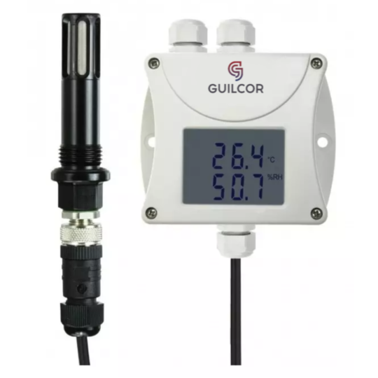 Compressed air RH + T transmitter with RS485 output