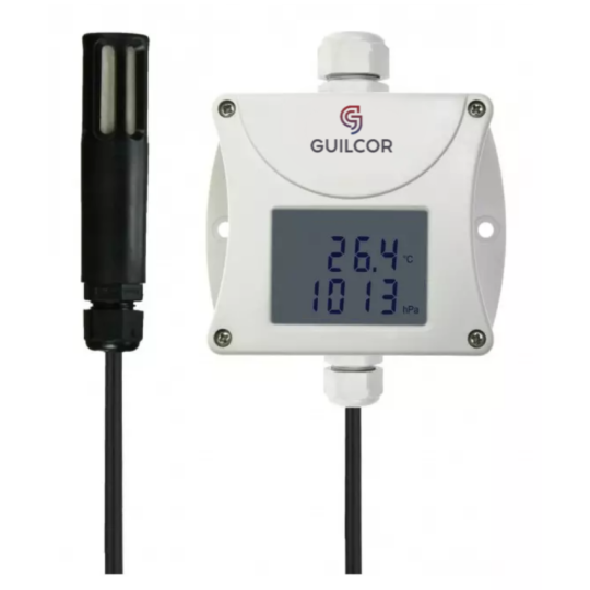 Transmisor industrial de temperatura, humedad y presión - RS232