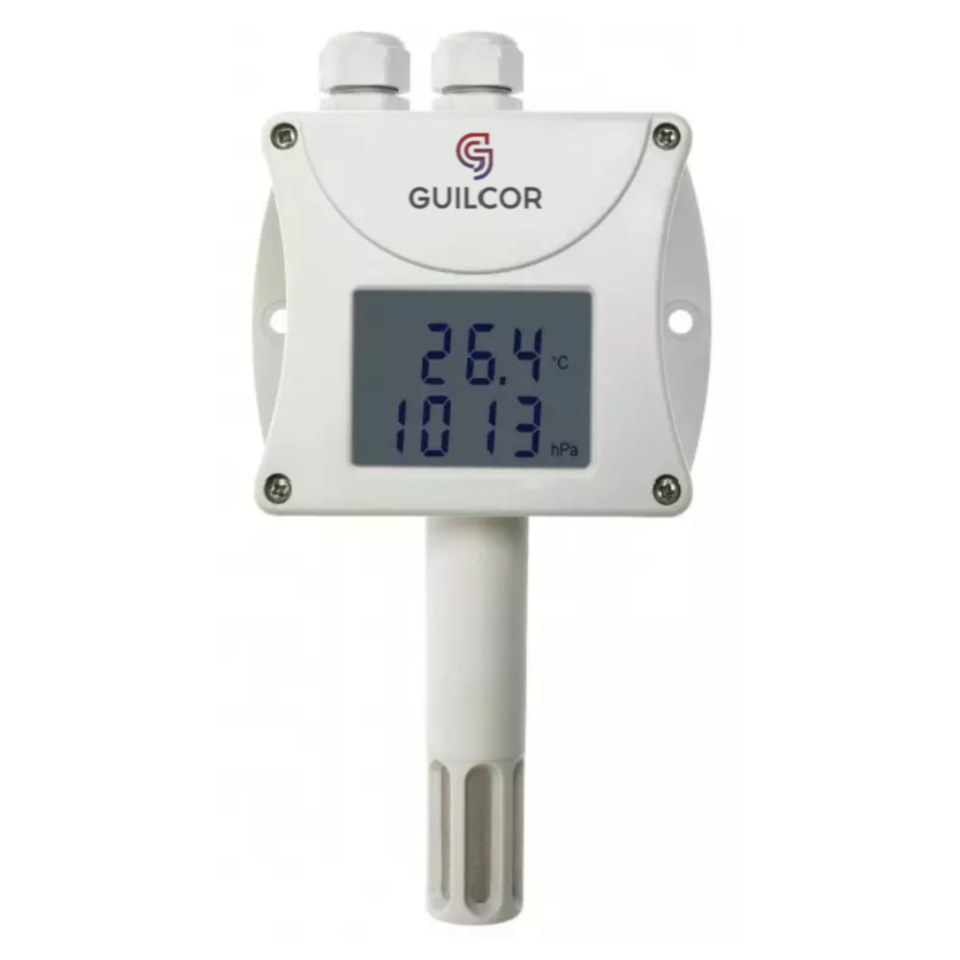Transmisor industrial de temperatura, humedad y presión - Salida RS485