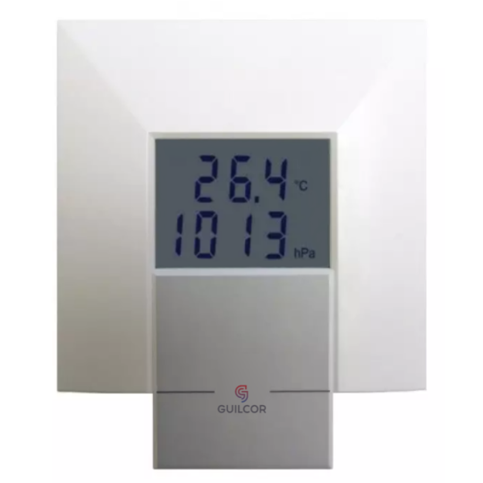 Indoor temperature, humidity, bar. pressure transmitter - RS232 output