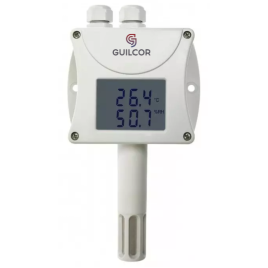 RH + T + Tdp indoor, outdoor probe, RS485 interface