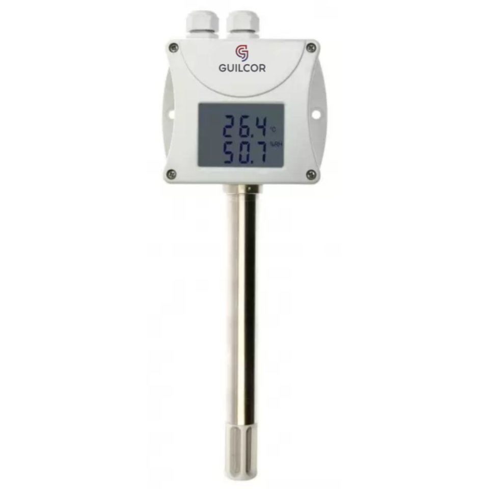 Sensor de temperatura e umidade com saída RS485