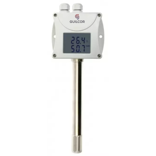 Trasmettitore di temperatura e umidità da canale con uscita RS485