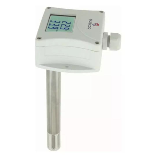 Sonda radiale di temperatura e umidità per canali con uscita 0-10V