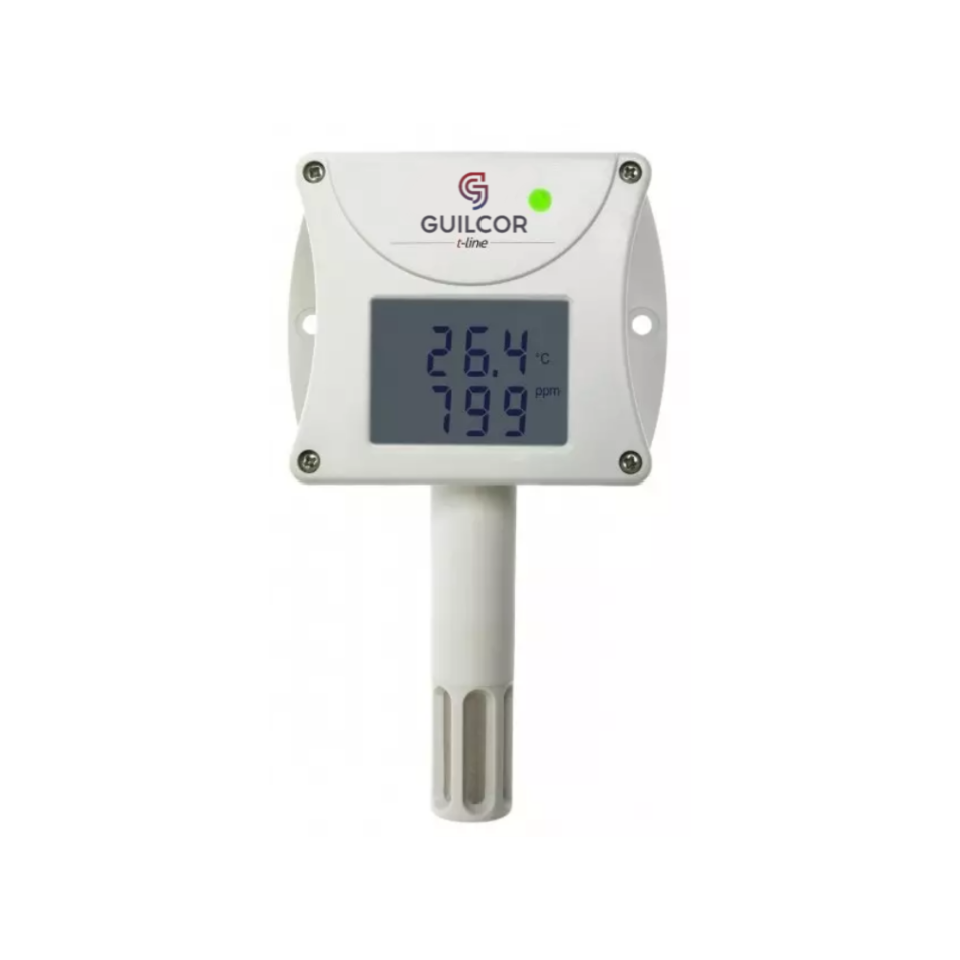 WebSensor - Hygromètre Thermomètre à concentration de CO2 avec interface Ethernet