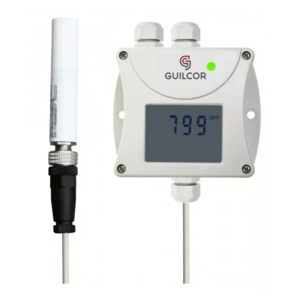 Transmițător de concentrație CO2 cu interfață RS485, sondă externă de dioxid de carbon, cablu de 1 m