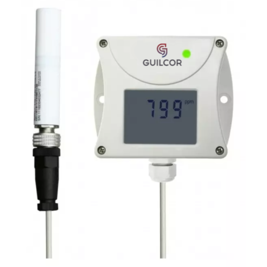 Wired CO2 sensor with Ethernet interface