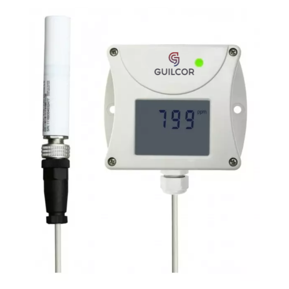 Wired CO2 sensor with Ethernet interface