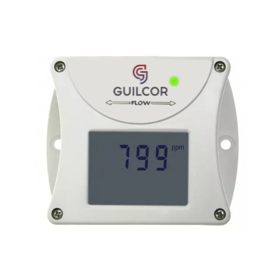 WebSensor - remote CO2 concentration with Ethernet interface, duct mounting