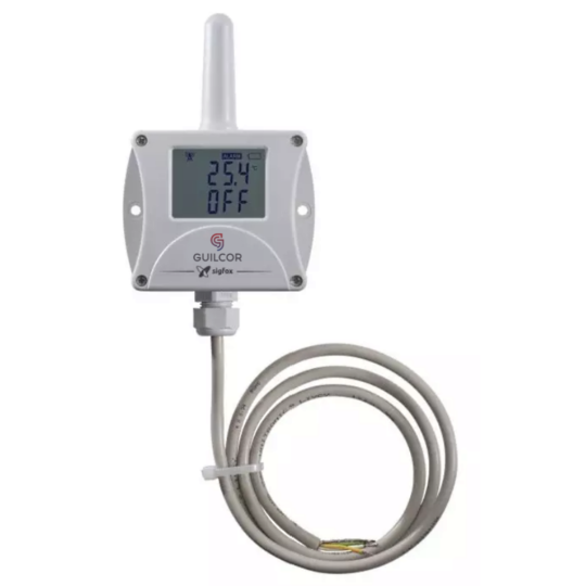 Termometru wireless cu două intrări în două stări, Sigfox IoT