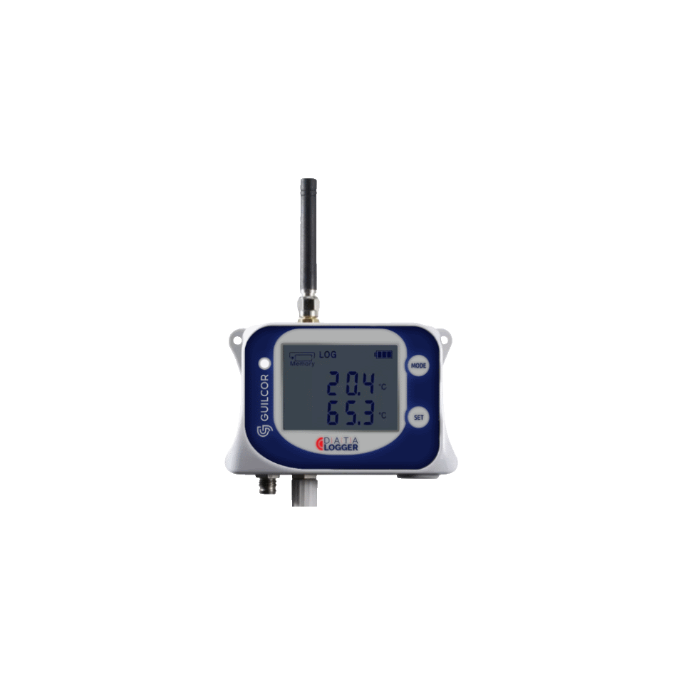 Datalogger di temperatura GSM con due sonde Pt1000 esterne