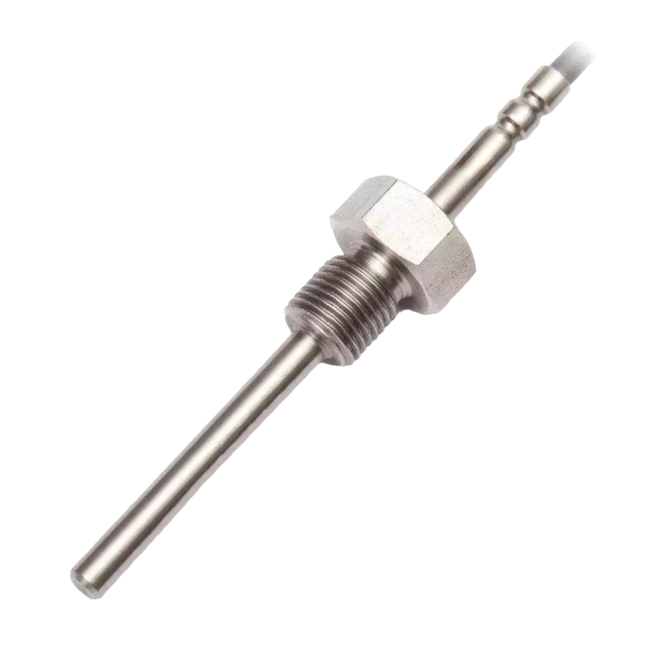 Lage temperatuur sonde diameter 6mm, -190 tot 150°C, aansluiting M10, M12, G1/4"