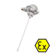 ATEX probe with connection head (Pt100, Ni1000, NTC)