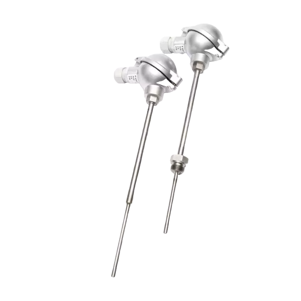 Thermocouple with IP68 connection head up to 600 ° C