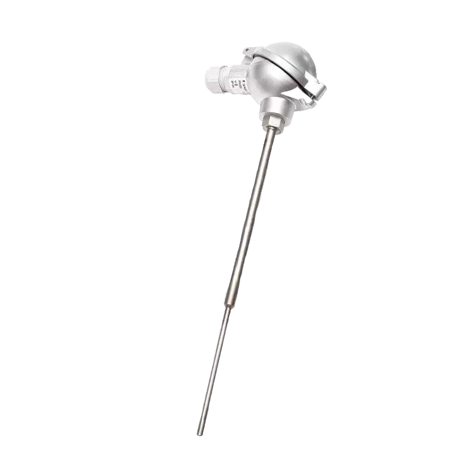 Thermocouple with IP68 connection head up to 600 ° C