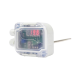 Temperature sensor with display and plunger