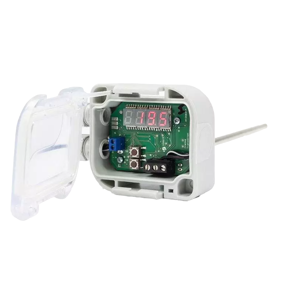 Sensore di temperatura con display e pistone
