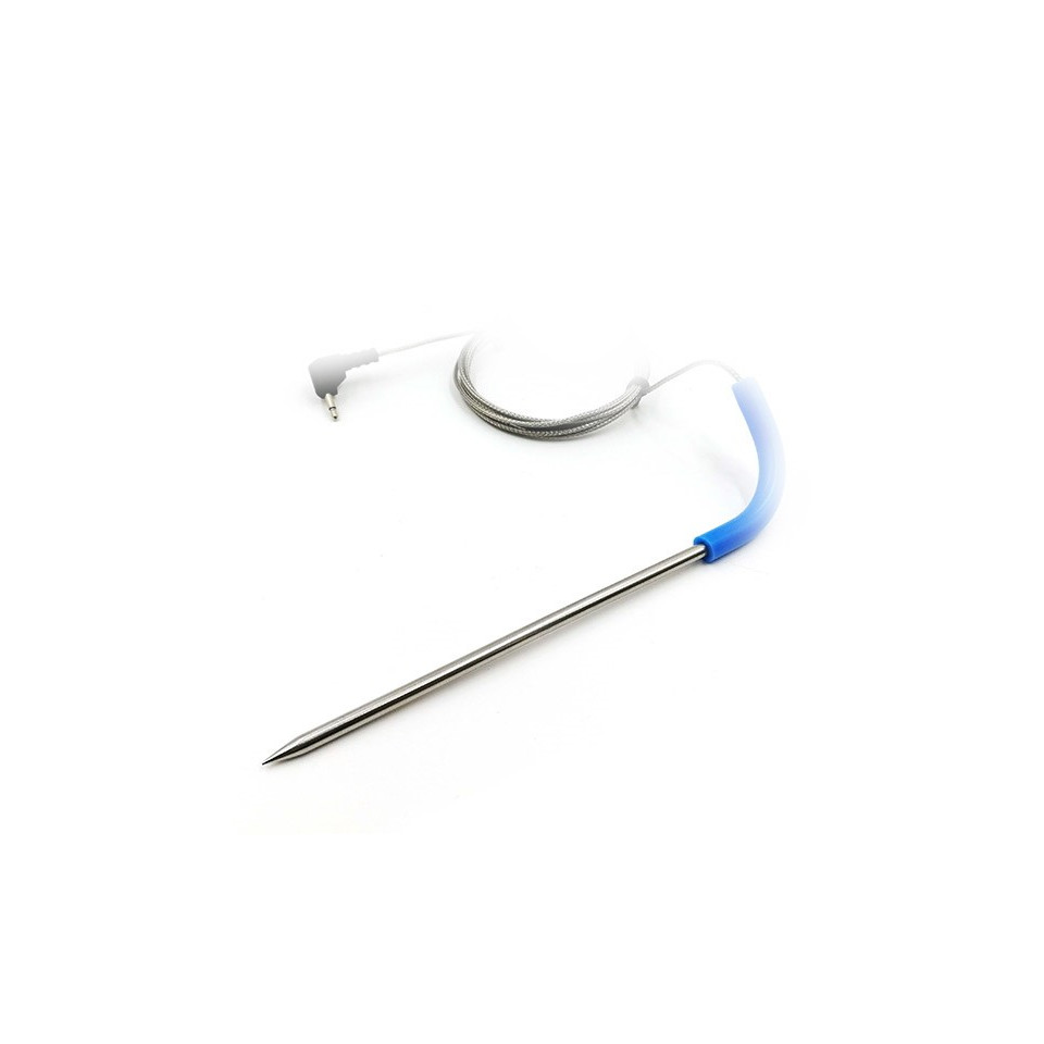 Food temperature probe for digital thermometer