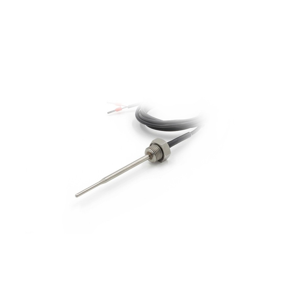 Pt100 / Pt1000 sensor with threaded probe