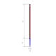 Temperature sensor for motor and transformer windings