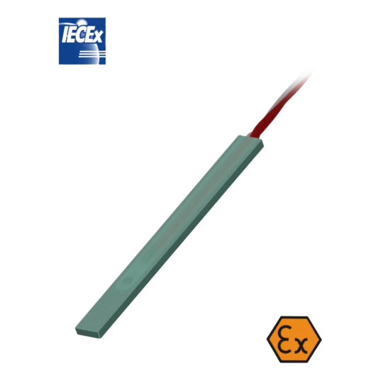 Termoresistenza ad intaglio ATEX con punto di misura fisso