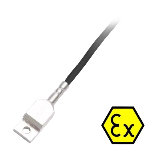 ATEX contact probe with stainless steel or dural lug -50 ... + 200 ° C