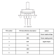 Capteur de sortie analogique 0,5-4,5 V