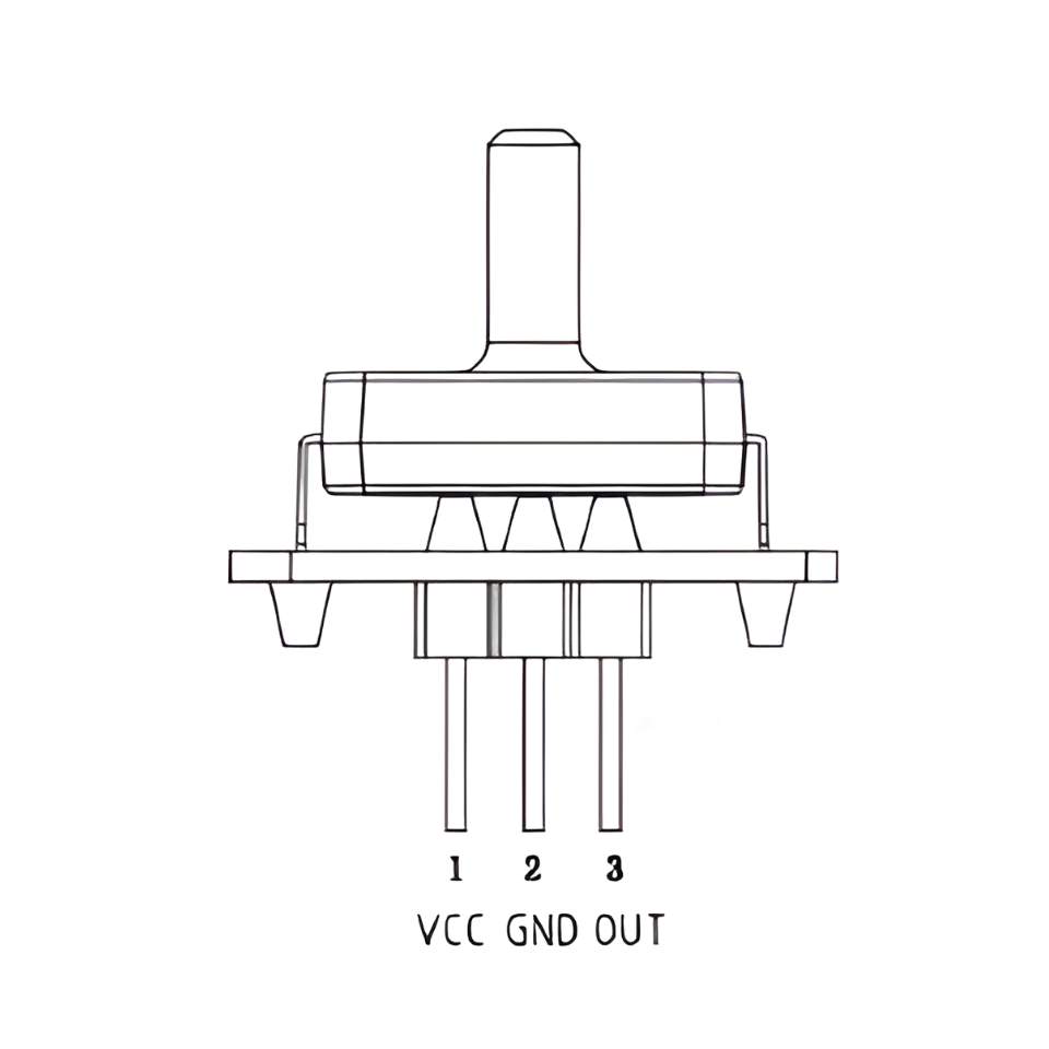 Capteur de sortie analogique 0,5-4,5 V