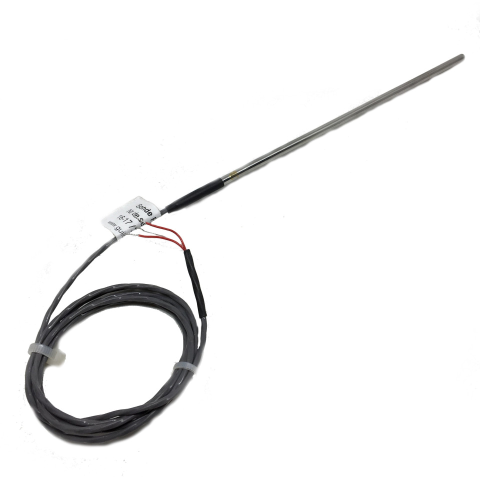 Böjbar sond Pt100 3C 1250mm