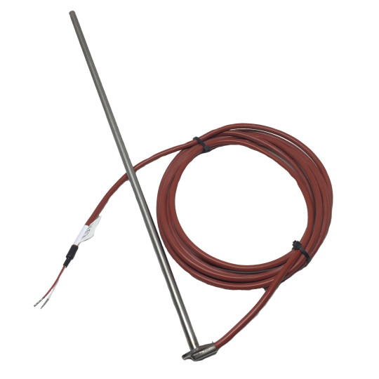 Sonde coudée Pt100 2C 2500mm