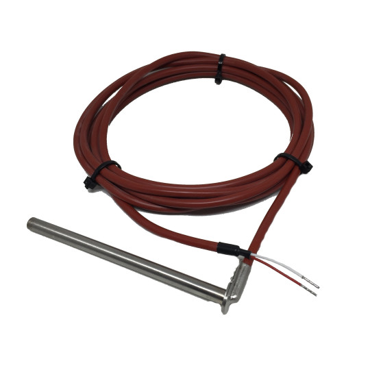 Sonde coudée Pt100 2C 2500mm