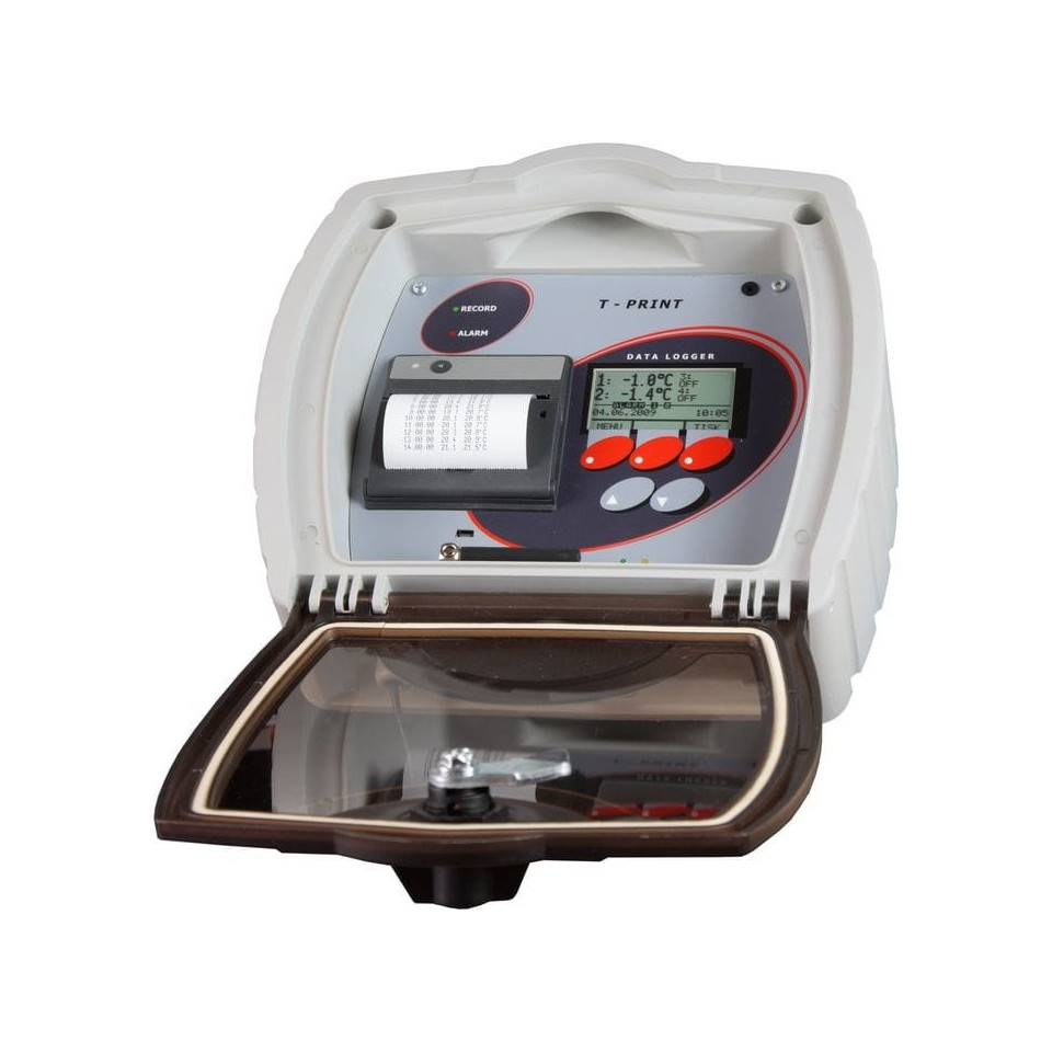 Registrador de temperatura para semirremolque con salida inalámbrica