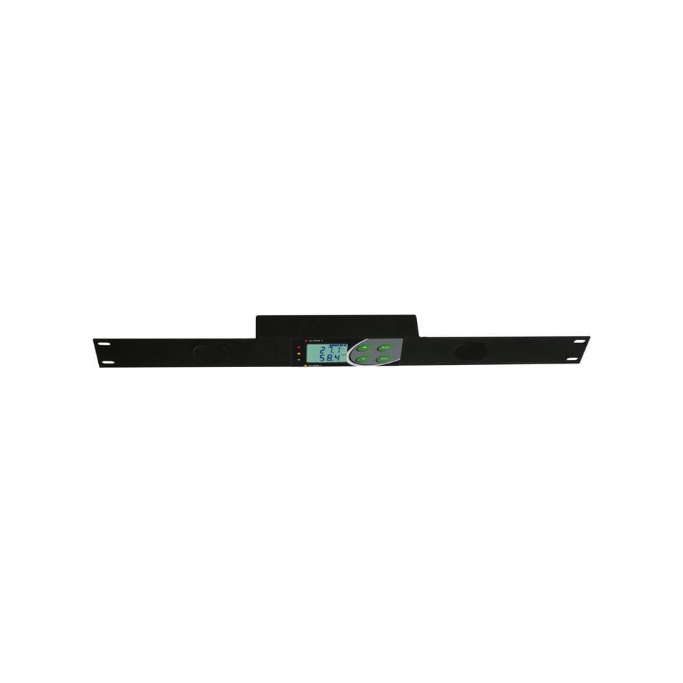 Termometro igrometro per montaggio su rack con interfaccia e relè Ethernet