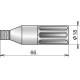 Sonda digital de temperatura / umidade DIGIL / E, conector ELKA