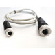 Verlängerung für CO2-Sonde, ELKA / ELKA-Stecker, 1 Meter Kabel
